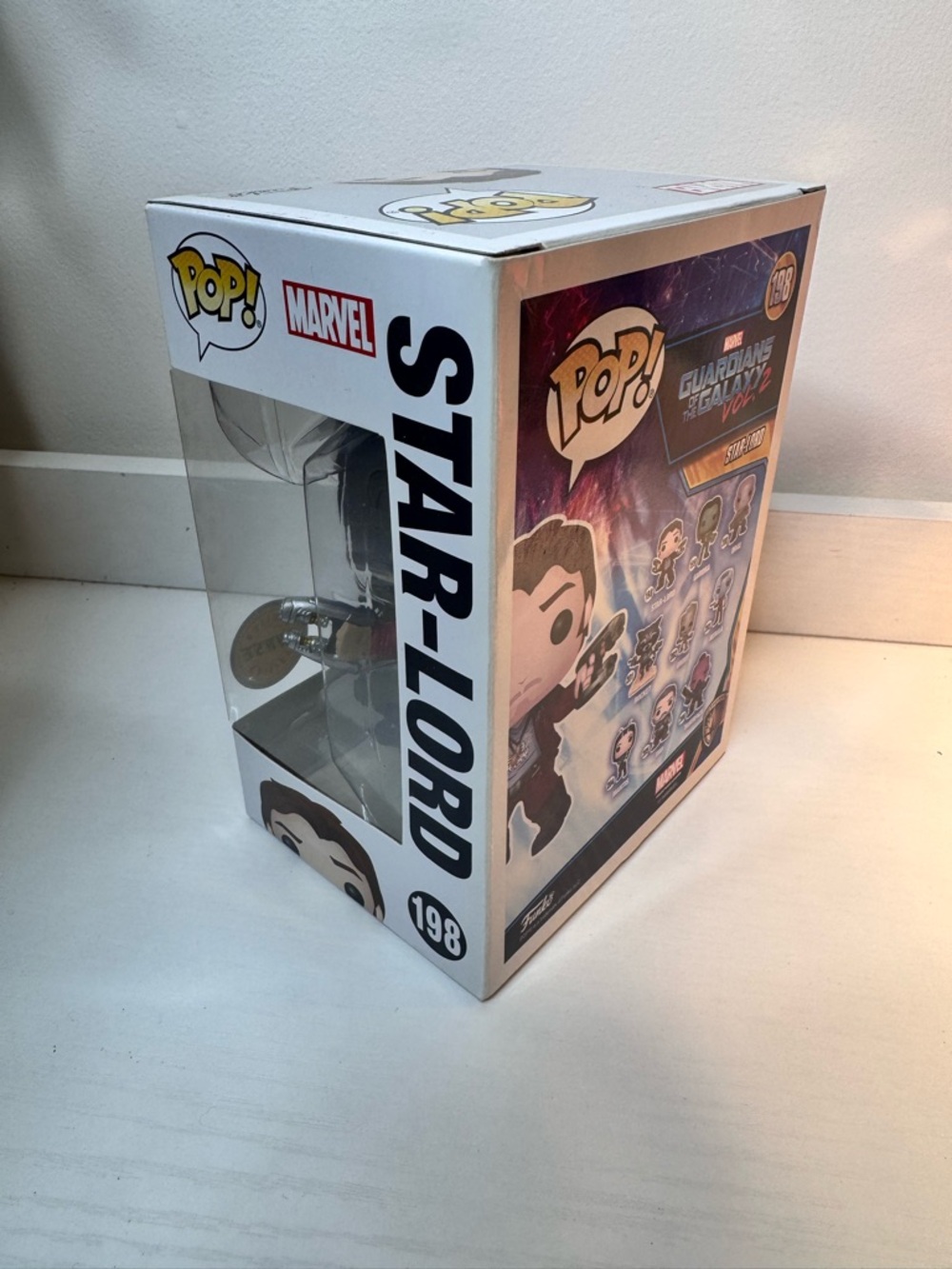 Funko Star-Lord masked bobble Vinyl Figure 198 Limited edition chase - Picture 3 of 3